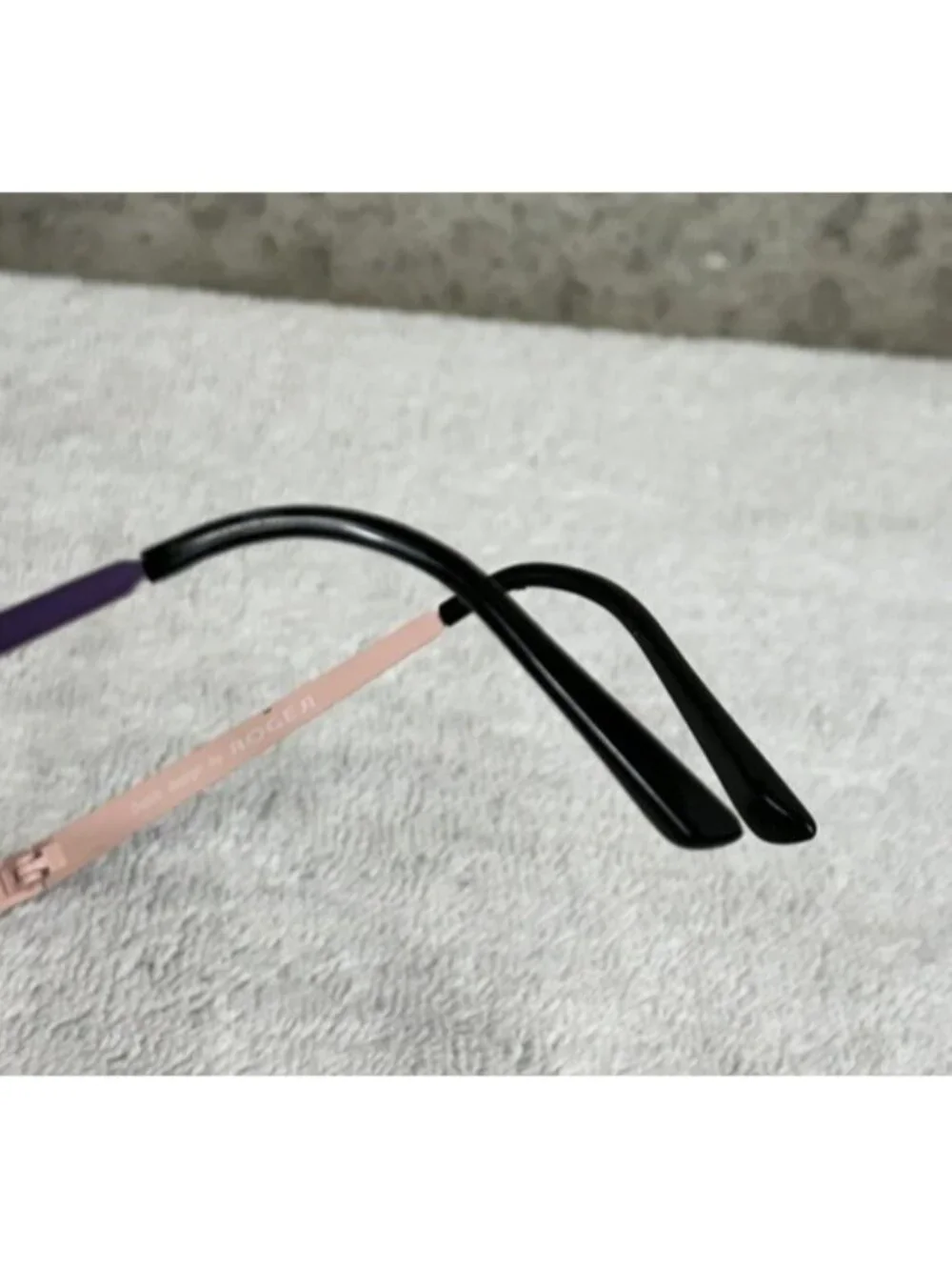 Dutch design by Roger Round Purple Pink DIANA Col. 4 Eyeglasses Frames 45-20